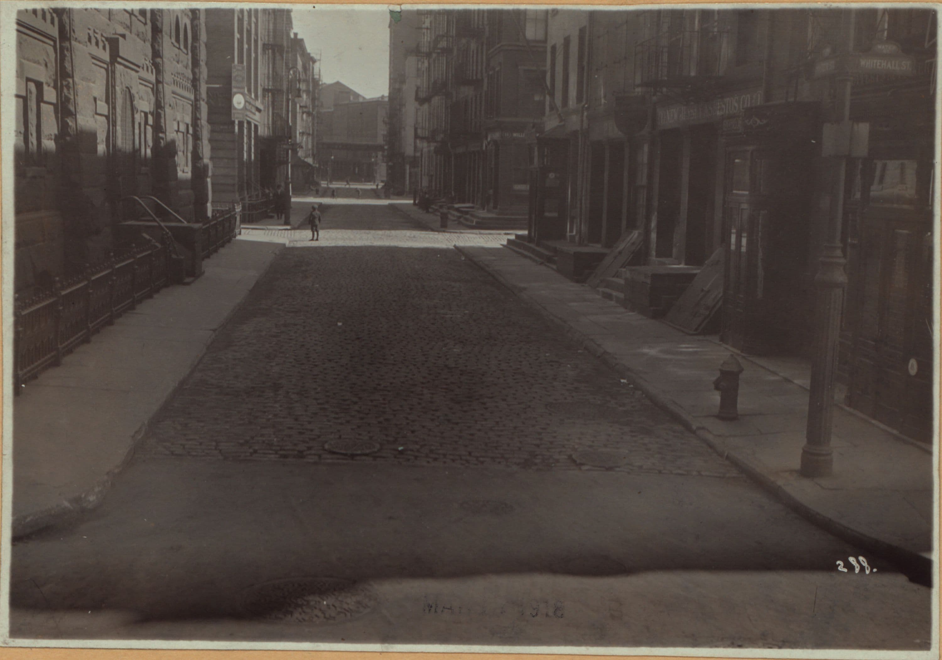 Manhattan: Water Street - Whitehall Street, 1918-03-17