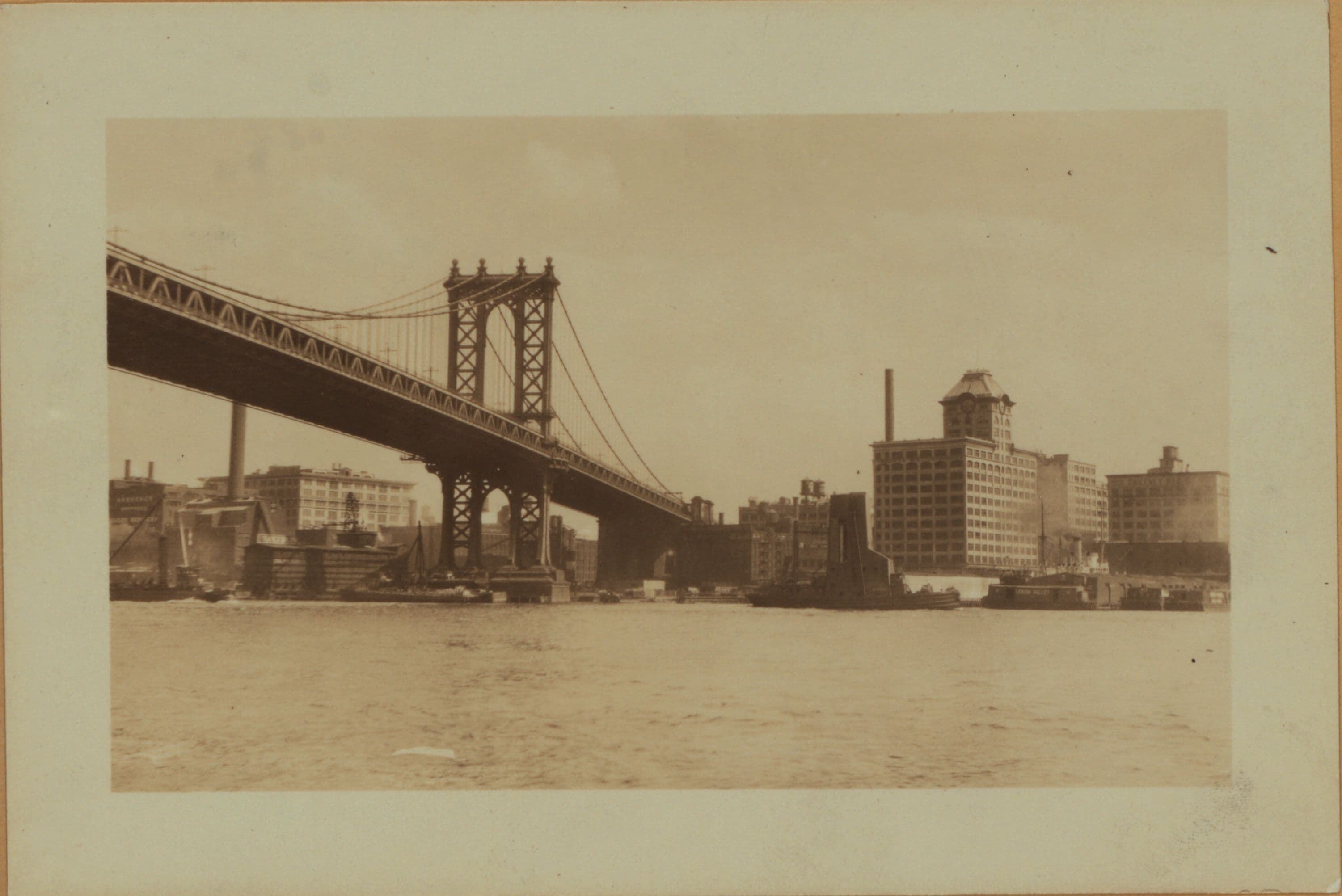 Bridges - Manhattan Bridge - [Brooklyn side.]