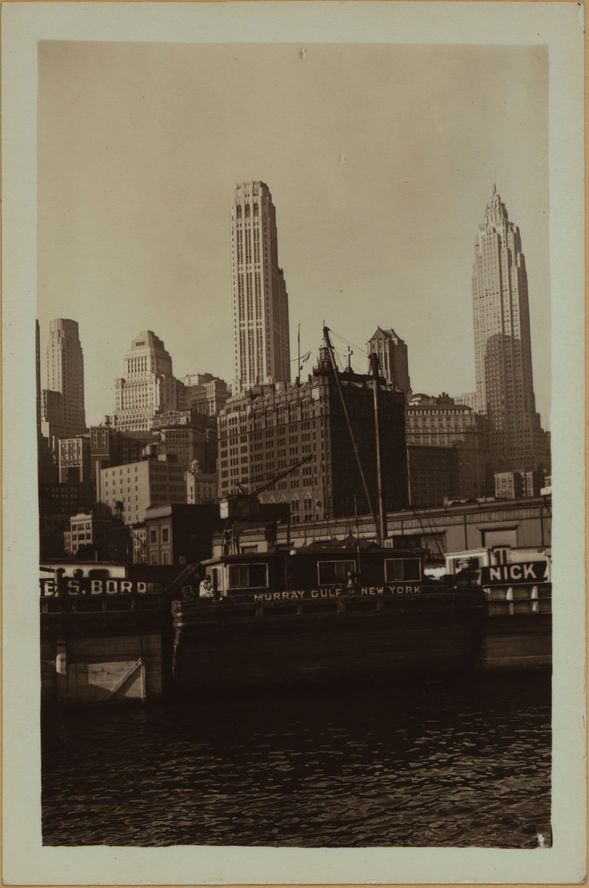 General view - Lower Manhattan - [Wall Street.]