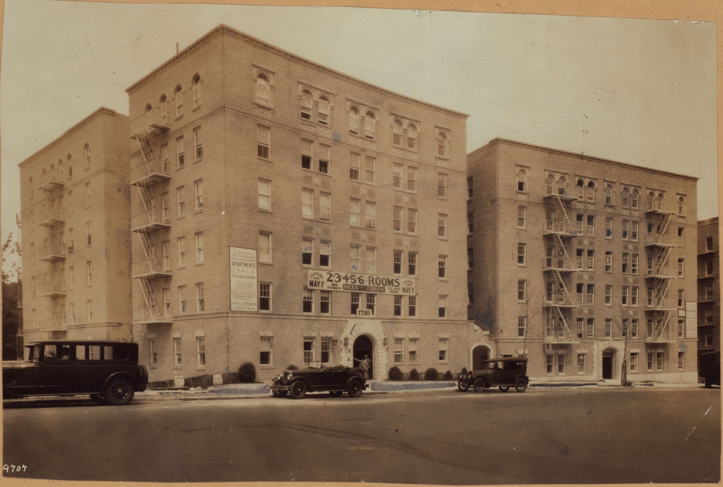 Manhattan: Riverside Drive - Staff Street, 1928