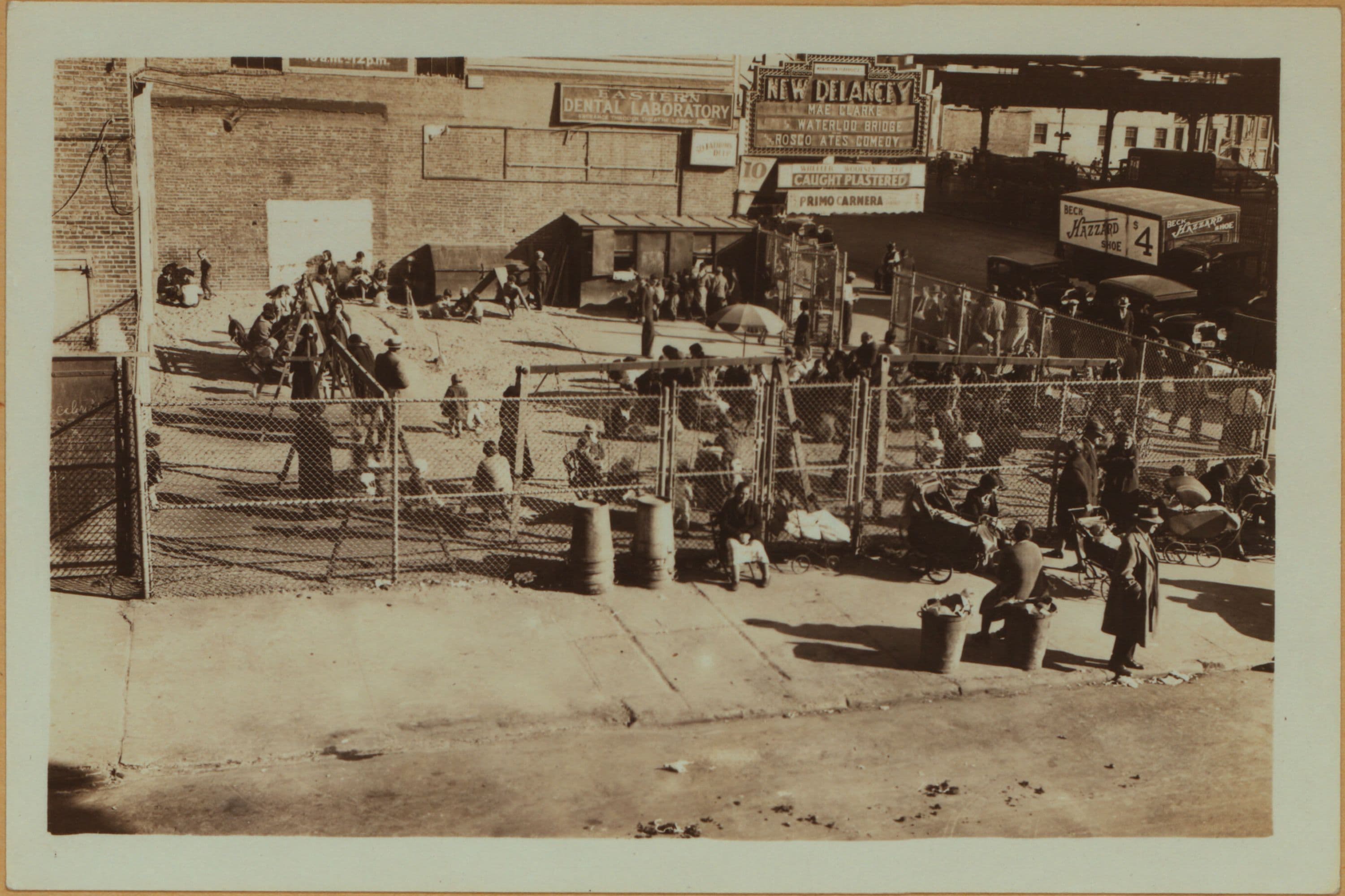 Recreation - Playgrounds. [Manhattan: Eldrige Street - Delancey Street.]