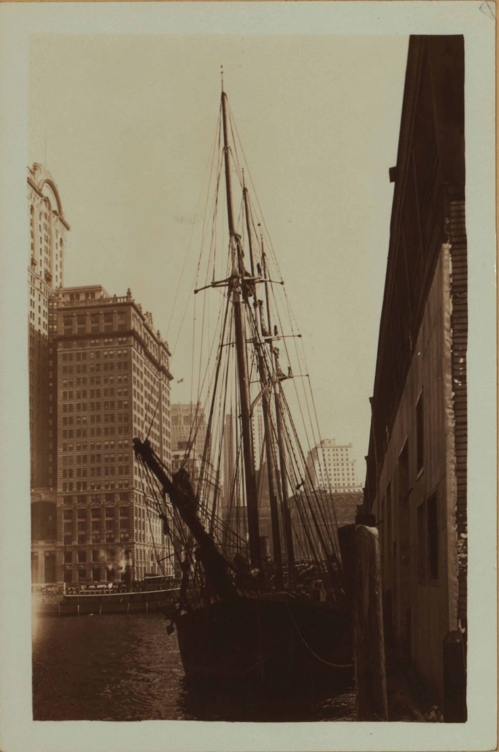 North (Hudson) River - River scenes - [Manhattan - Battery Place - William Blabes at pier no. 1.]