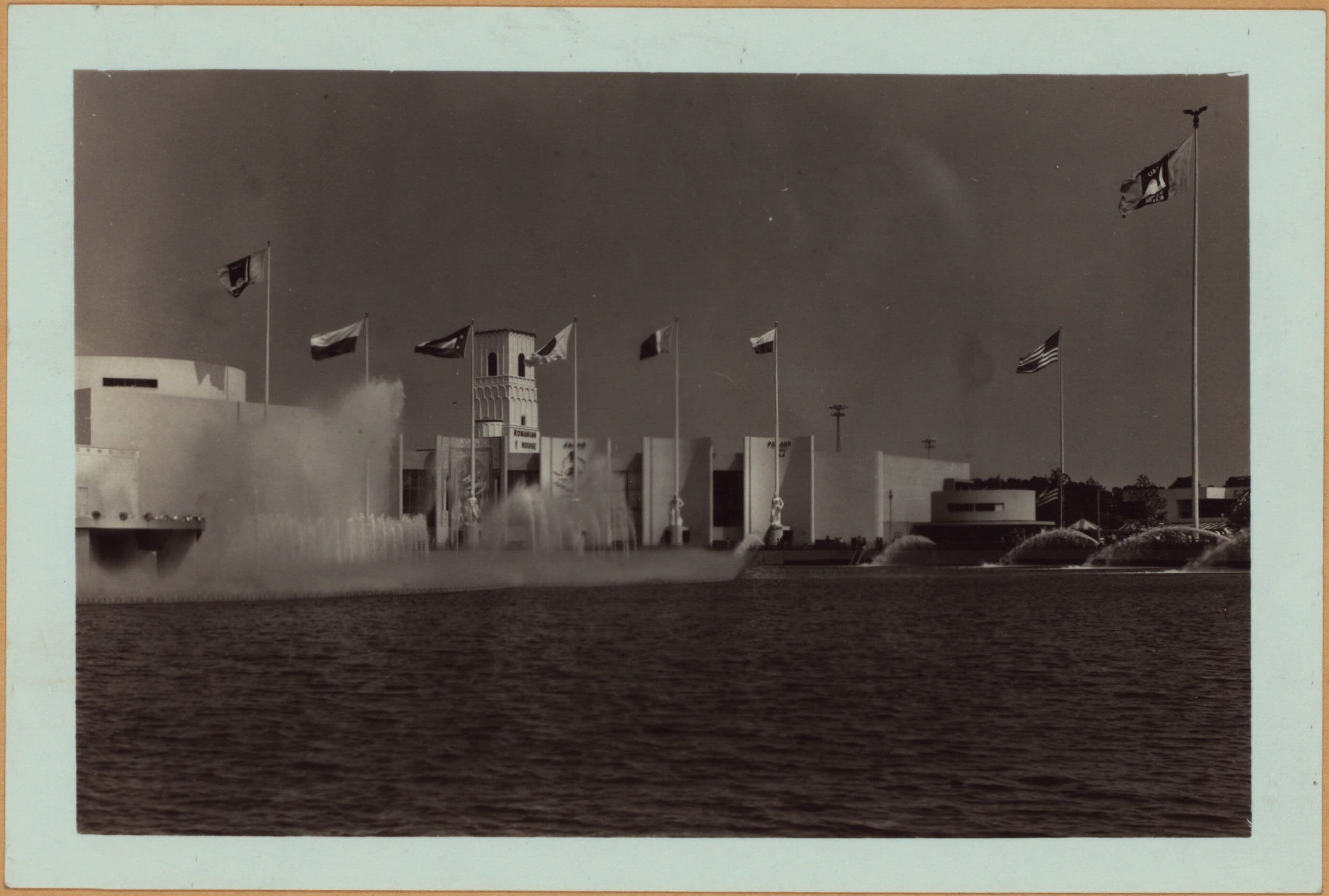 Queens: Flushing Meadow Park - New York World's Fair of 1939-40 -[Czechoslovakian Pavilion; Romanian House; Union of Soviet Socialist Republics Pavilion.], 1939–1940