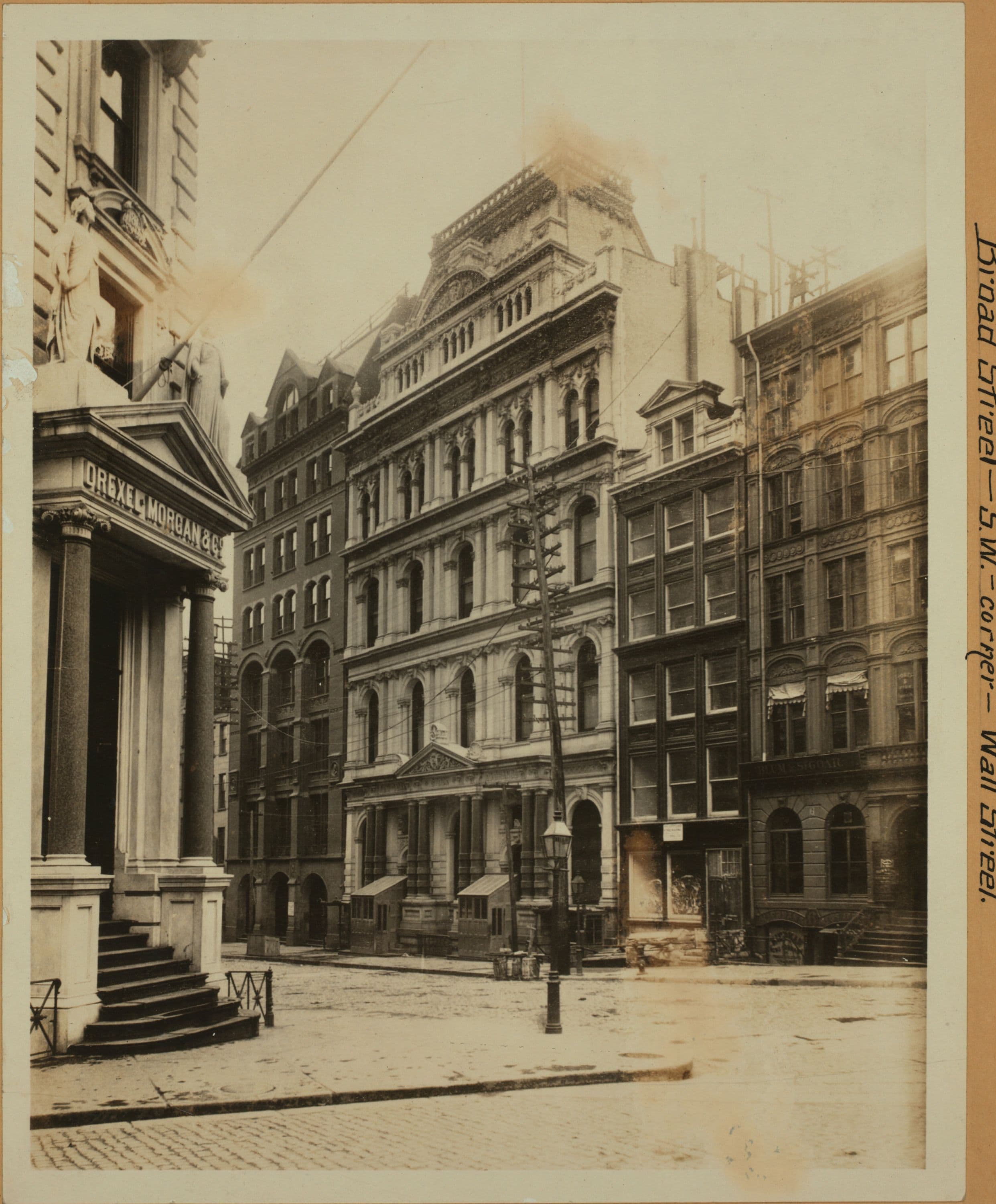 Manhattan: Broad Street - Wall Street, 1894