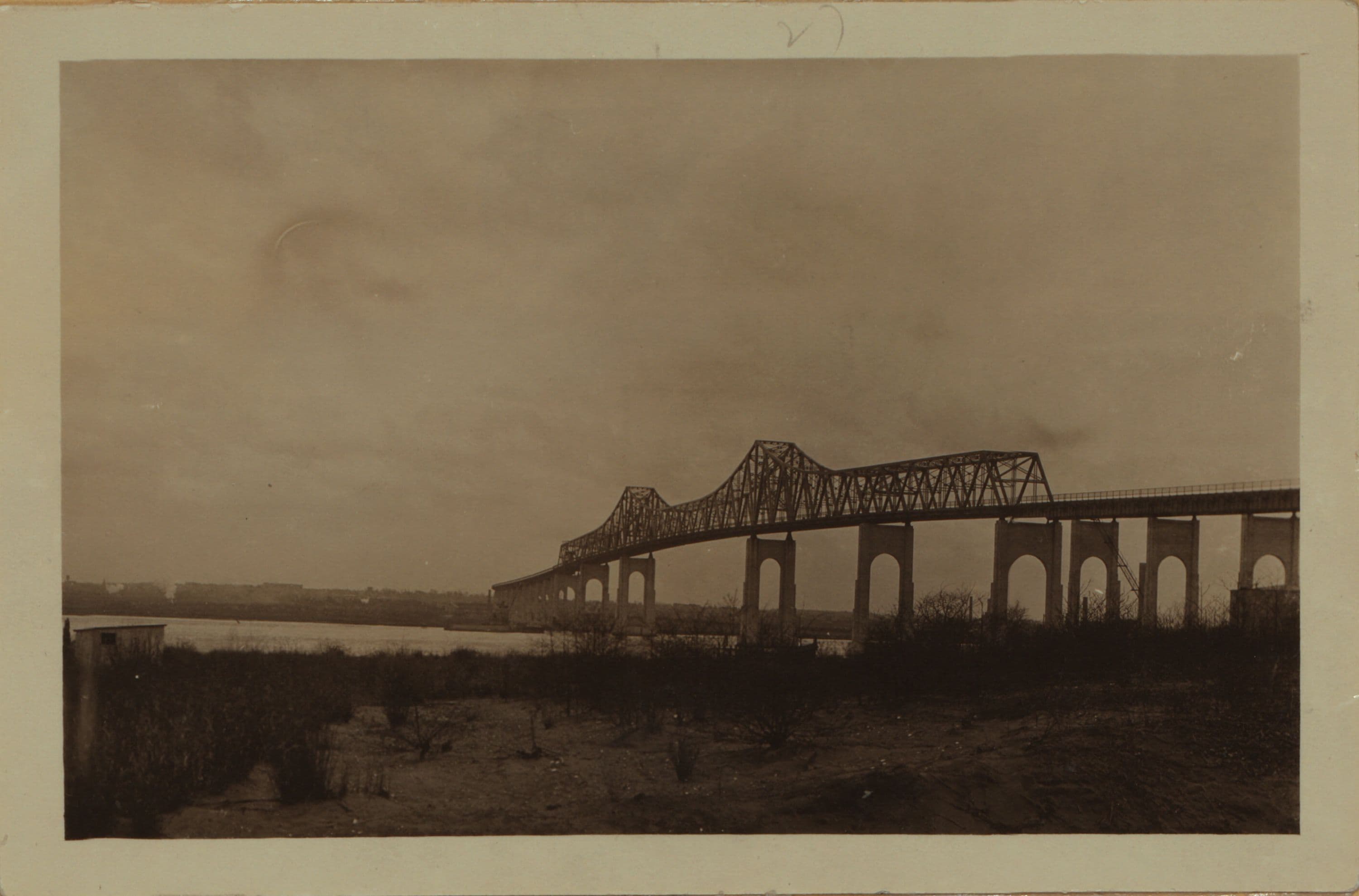 Bridges - Outerbridge Crossing - [Spanning Arthur Kill and linking Tottenville, Staten Island with Perth Amboy, New Jersey.]