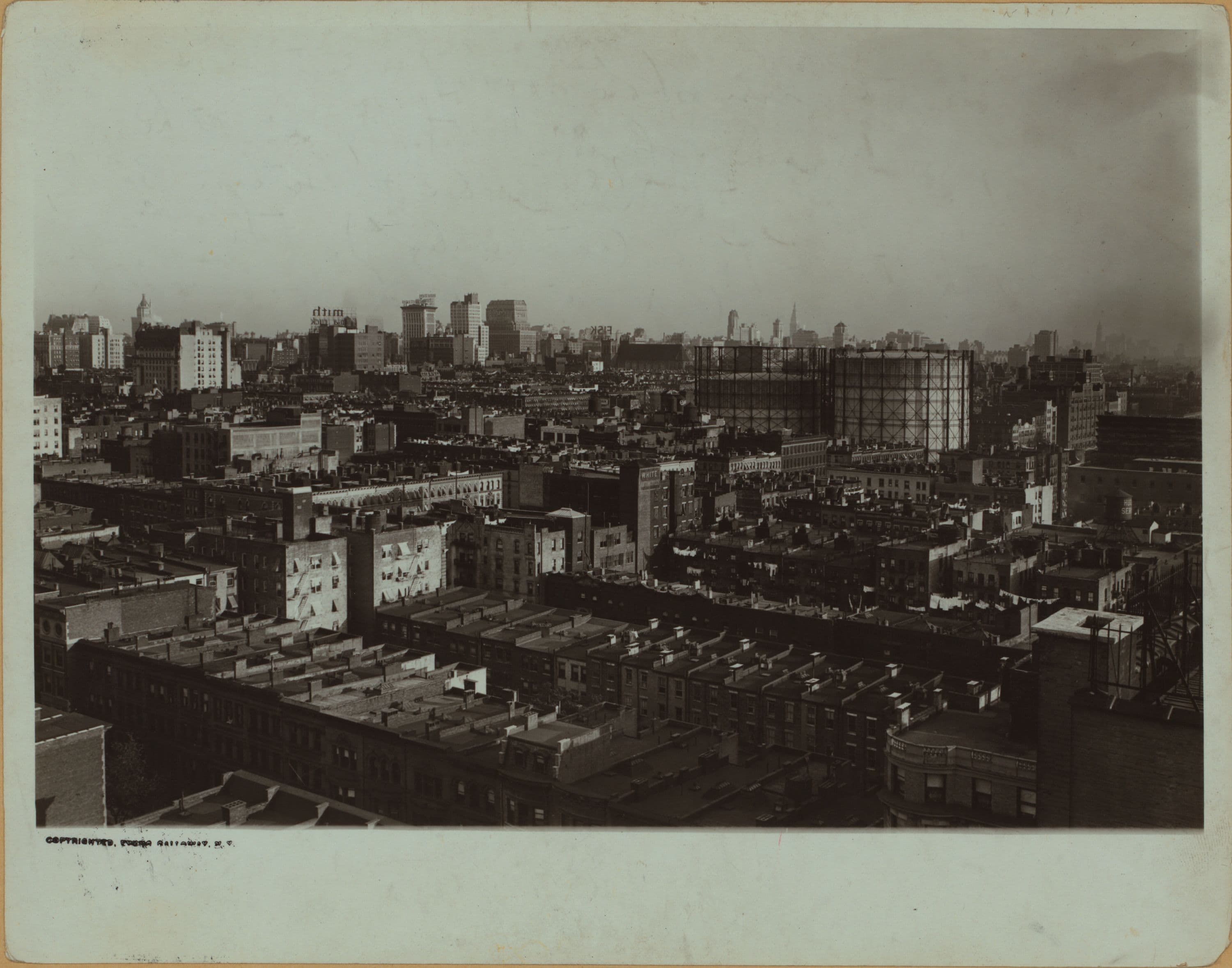 General view - Midtown - West side., 1922