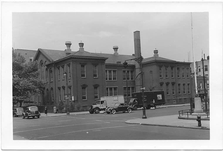 Sterling Place at Vanderbilt Avenue, to Northwest, Brooklyn