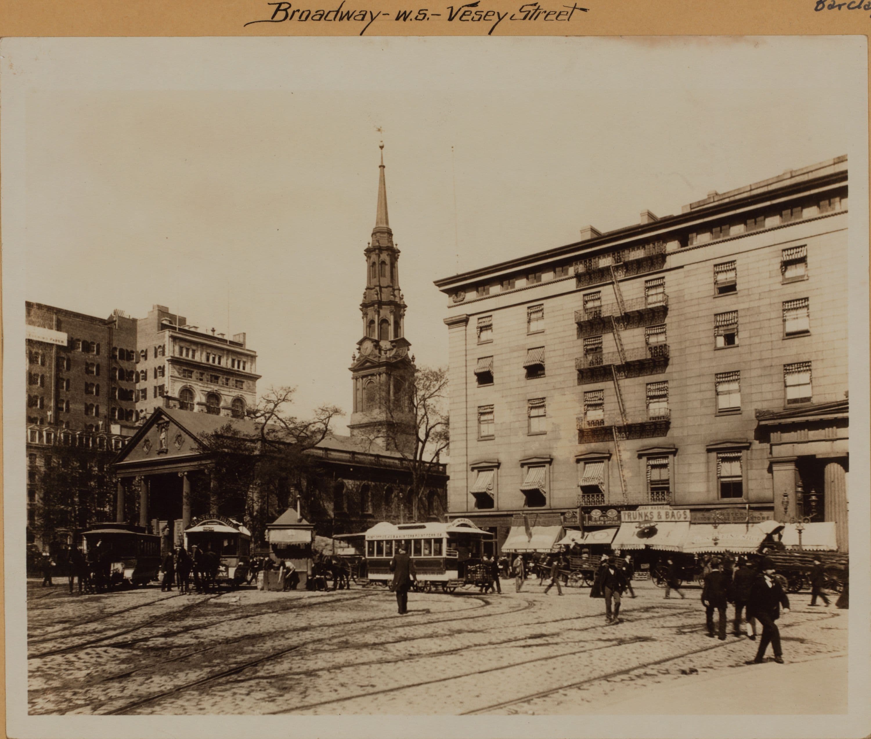 Manhattan: Broadway - Vesey Street