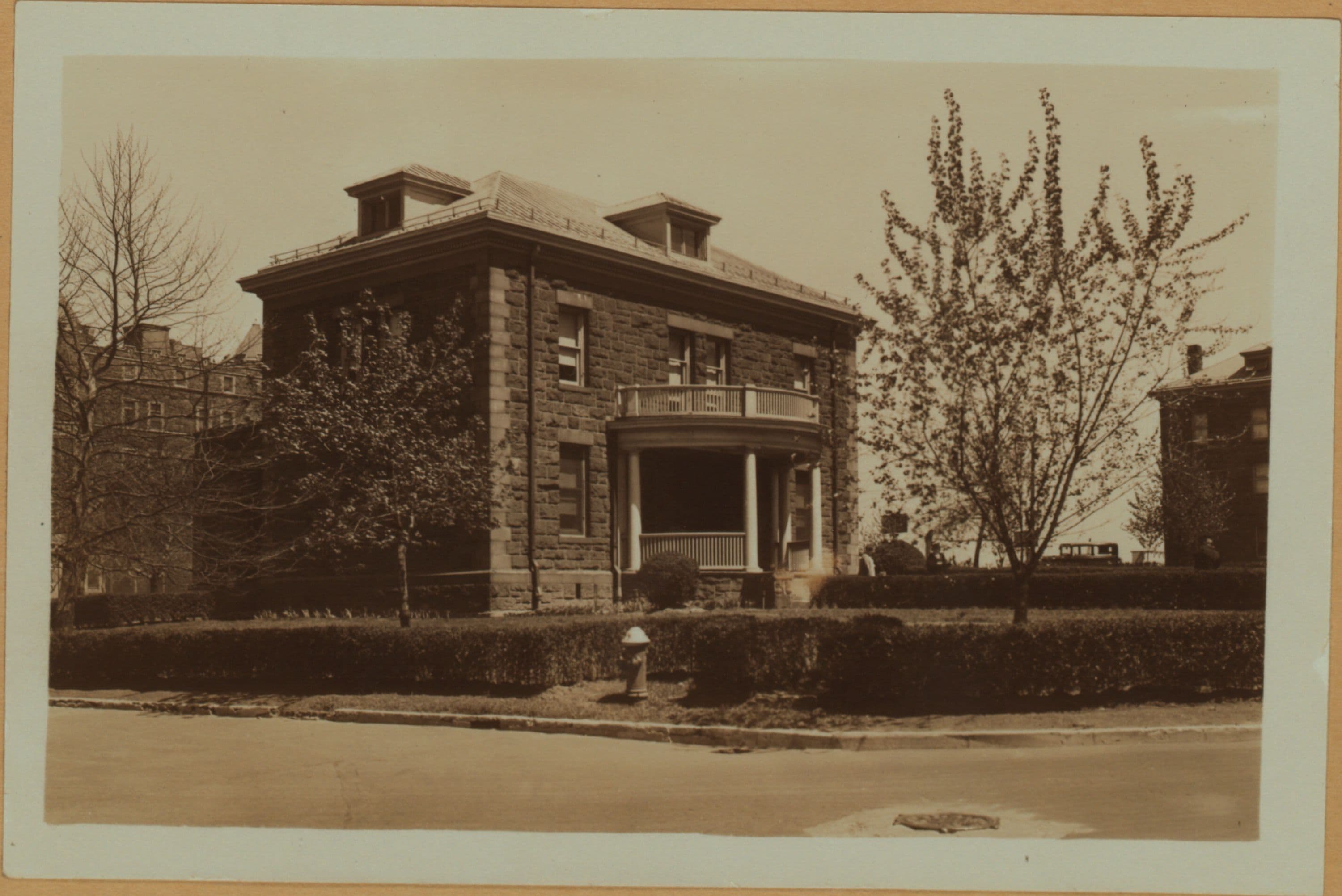 Islands - Welfare Island - City Hospital (rear view).