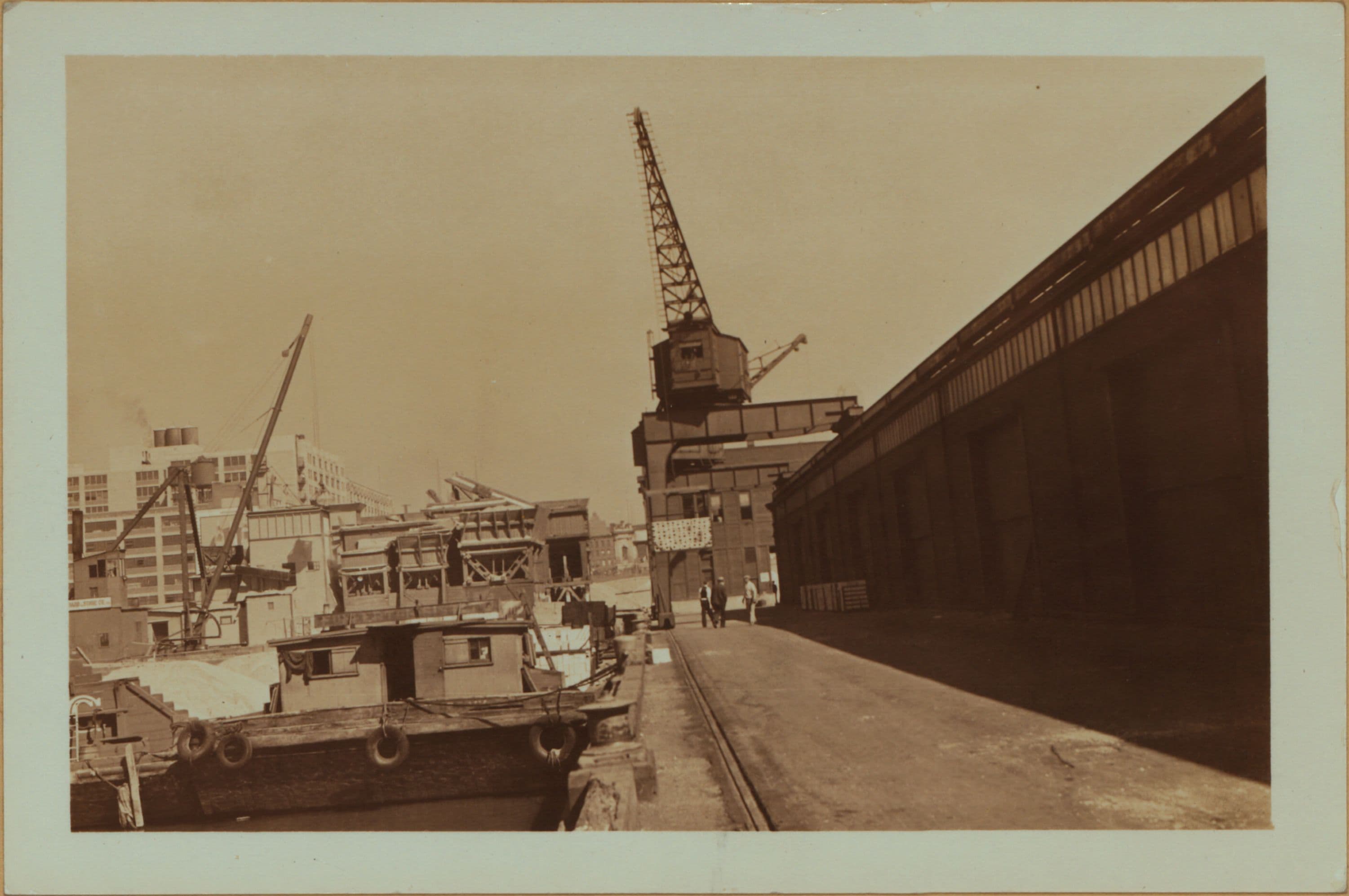 North (Hudson) River - Pier 93 [New York State Barge Canal Terminal.], 1936