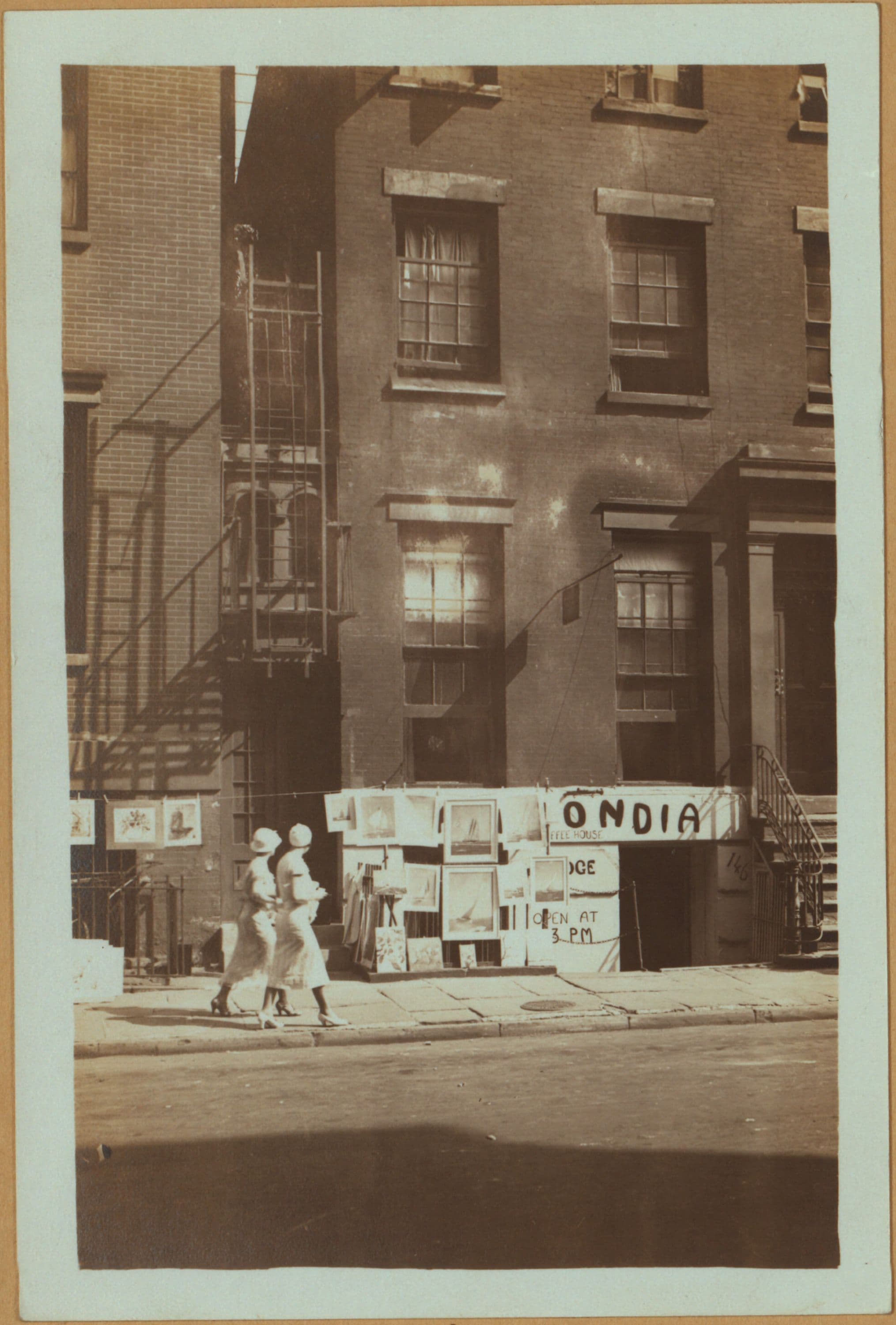 Artists and poets - Greenwich Village.