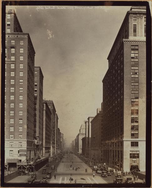 Manhattan: Park Avenue - 46th Street, 1925
