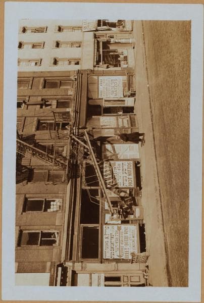 Manhattan: Grand Street - Sheriff Street, 1937