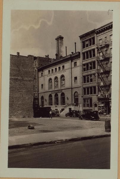 Manhattan: Rivington Street - Mangin Street, 1935–1938