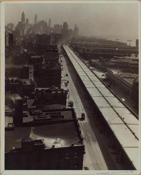 Manhattan: West Street - Bank Street, 1930