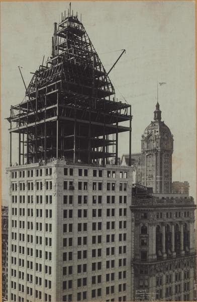 Manhattan: Nassau Street - Wall Street, 1911