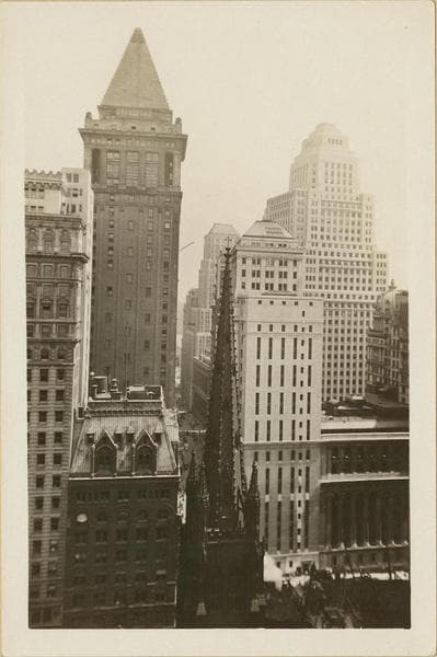 Manhattan: Wall Street - Broadway, 1929–1931