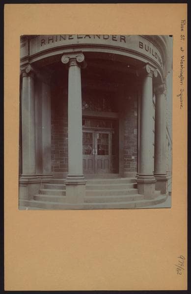 Manhattan: Rose Street - Washington Square