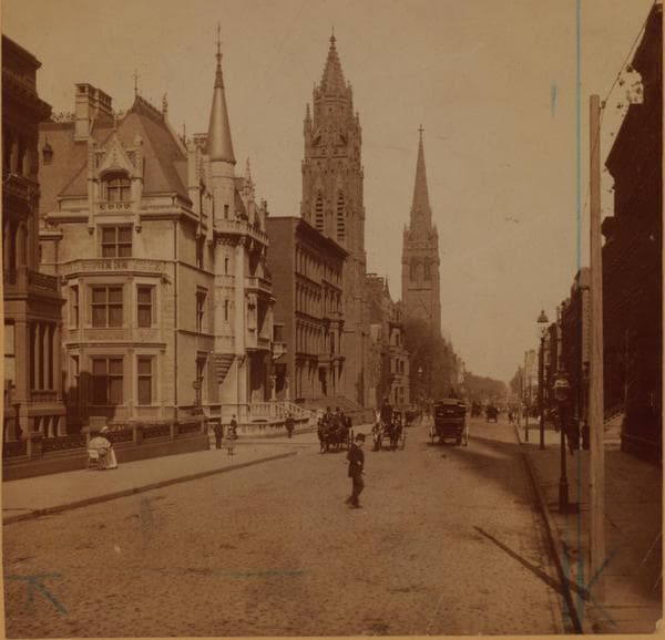 Manhattan: 5th Avenue - 52nd Street, 1890