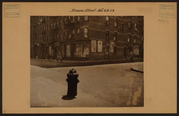 Manhattan: Broome Street - Cannon Street