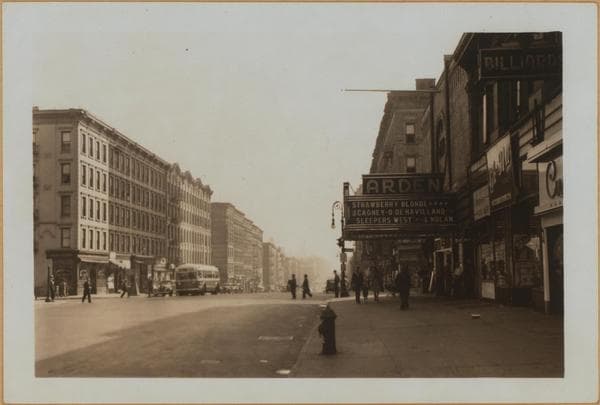 Manhattan: Columbus Avenue - 103rd Street, 1941