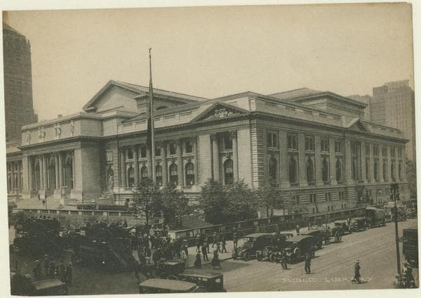 Fifth Avenue - 42nd Street, southwest corner