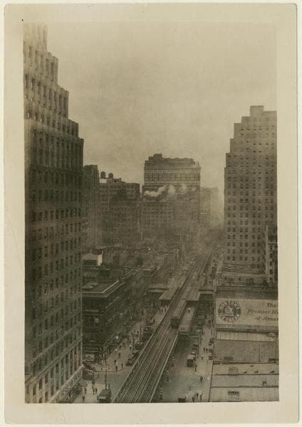 Sixth Avenue - 41st Street looking south, 1928-08-24