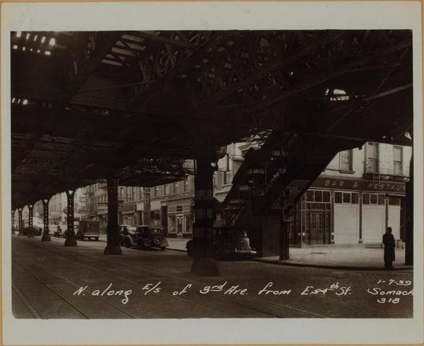 Manhattan: 3rd Avenue - 34th Street (East), 1939