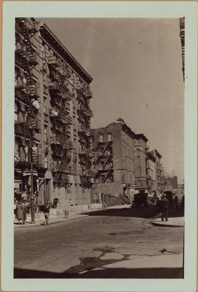 Manhattan: Rivington Street - Cannon Street, 1939