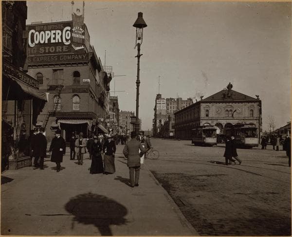 Manhattan: Broadway - 34th Street (West), ca. 1901