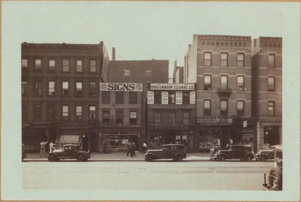 Manhattan: Lenox Avenue - 124th Street, 1932