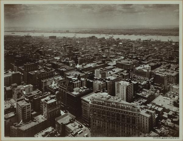 General view - Midtown Manhattan (West)., 1909