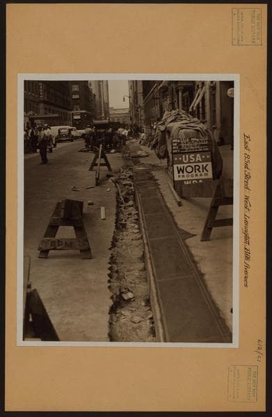 Manhattan: 83rd Street - Lexington Avenue, 1936