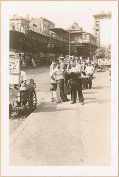 Occupations - Peddlers - Food - Refreshments - Soft drinks., 1935–1936