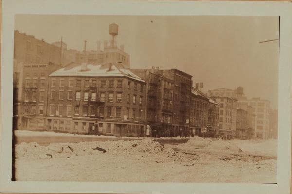 Manhattan: South Street - Wall Street, 1929