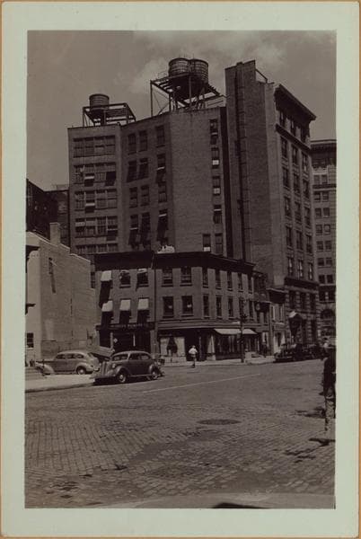 Manhattan: West Broadway - North Moore Street, 1939