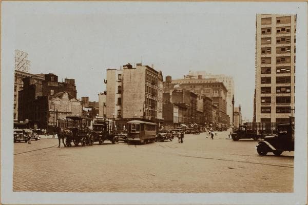 Manhattan: Hudson Street - Canal Street, 1933