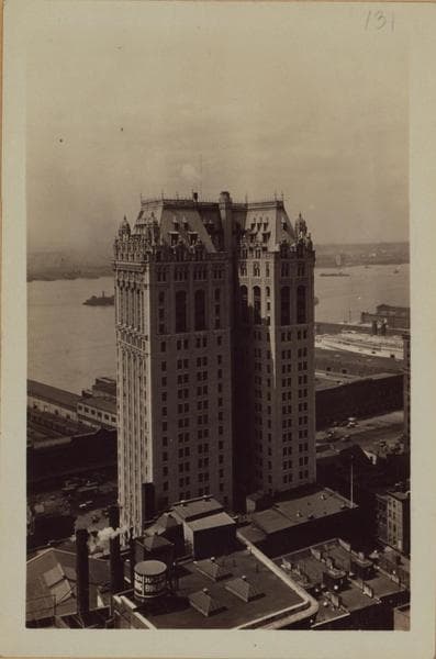 Manhattan: West Street - Albany Street, 1911–1929