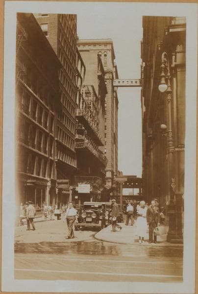 Manhattan: Dey Street - Broadway, 1933