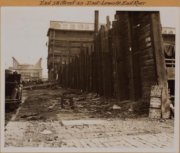 Manhattan: 5th Street - Lewis Street, 1936