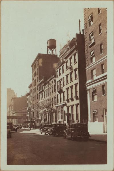 Manhattan: Washington Place - Washington Square West, 1934–1939