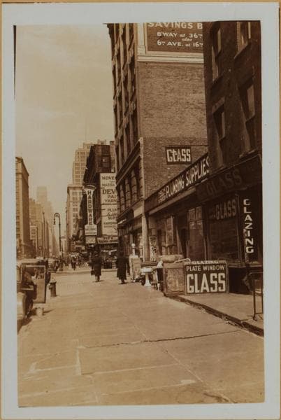 Manhattan: 7th Avenue - 20th Street, 1934