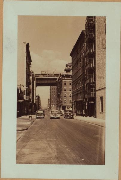 Manhattan: Mangin Street - Grand Street, 1937