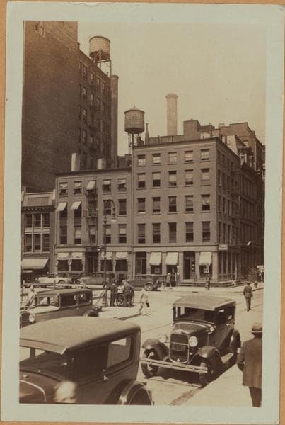 Manhattan: Wall Street - Front Street, 1930