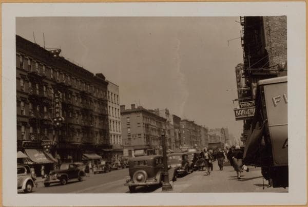 Manhattan: 9th Avenue - 50th Street (West), 1941