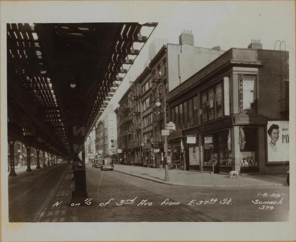 Manhattan: 3rd Avenue - 37th Street (East), 1939