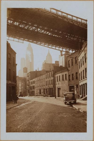 Manhattan: Front Street - Roosevelt and Dover Streets, 1936