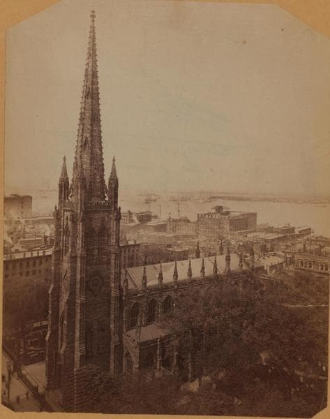 Manhattan: Broadway - Wall Street, 1895