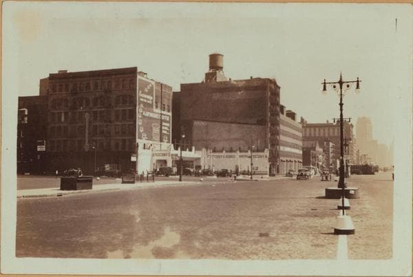 Manhattan: West Street - Canal Street, 1933
