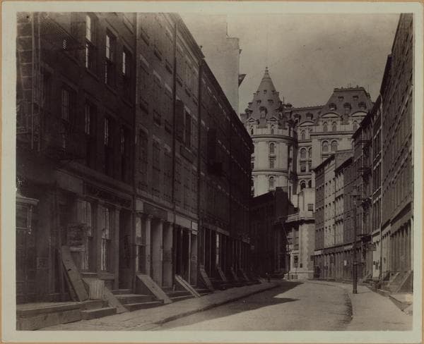 Manhattan: South William Street - Broad Street, 1900